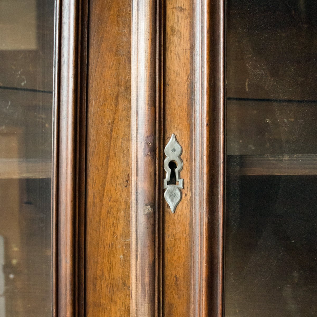 Antique Walnut China Cabinet - elsie green - furniture