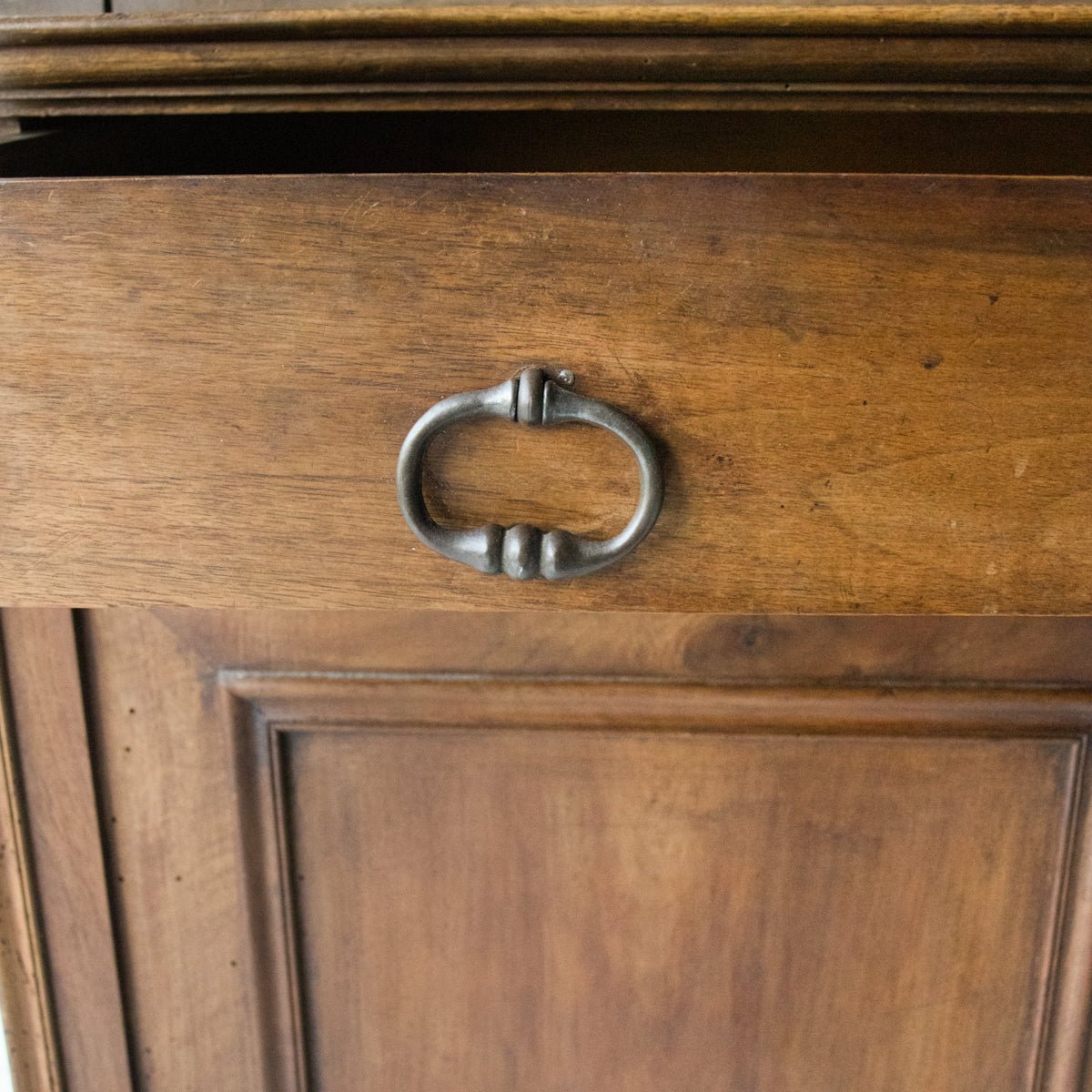 Antique Walnut China Cabinet - elsie green - furniture