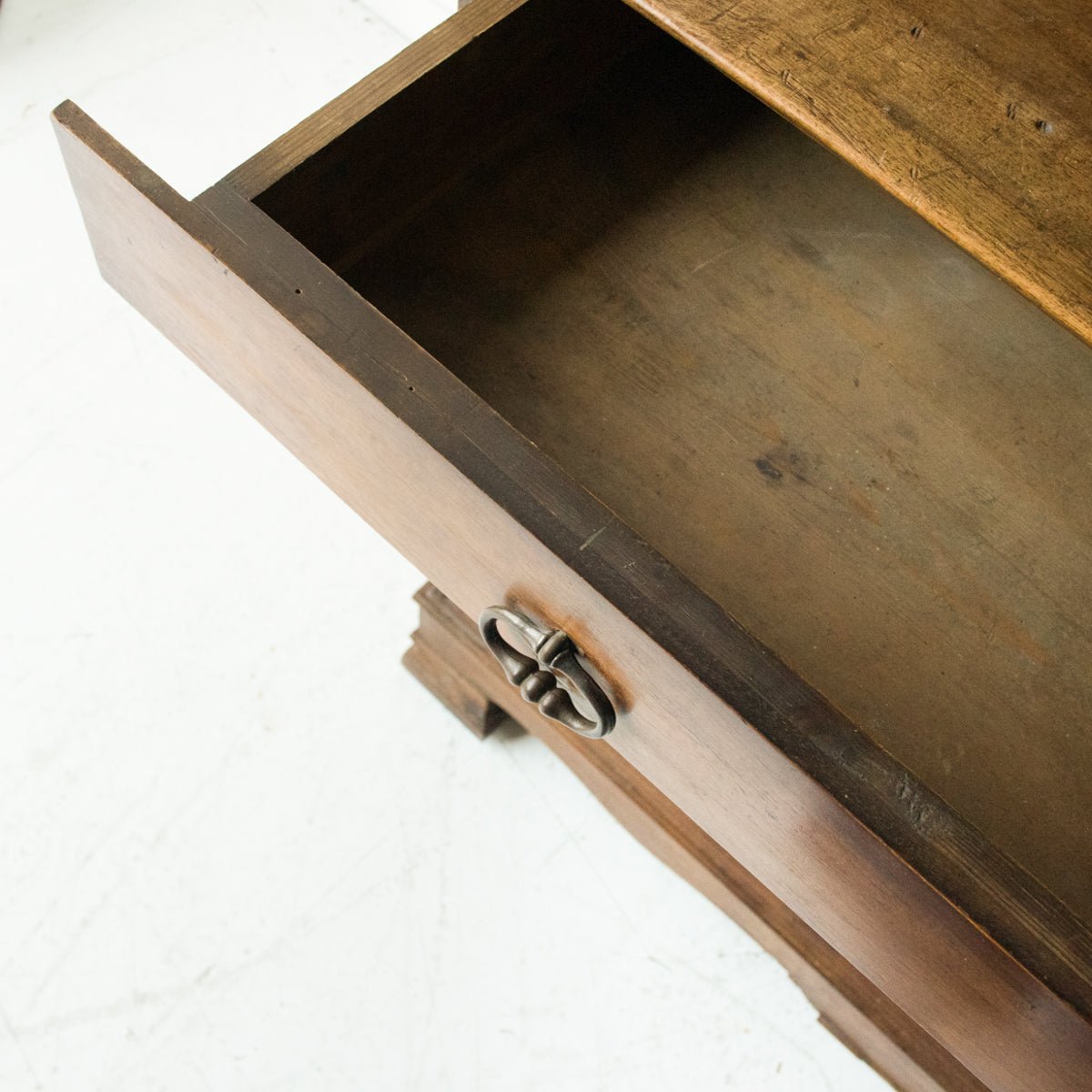 Antique Walnut China Cabinet - elsie green - furniture