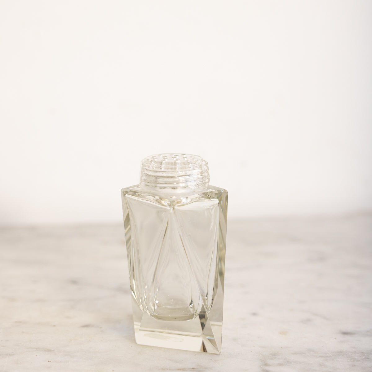 Art Deco Crystal Salt Shaker - elsie green - the french kitchen
