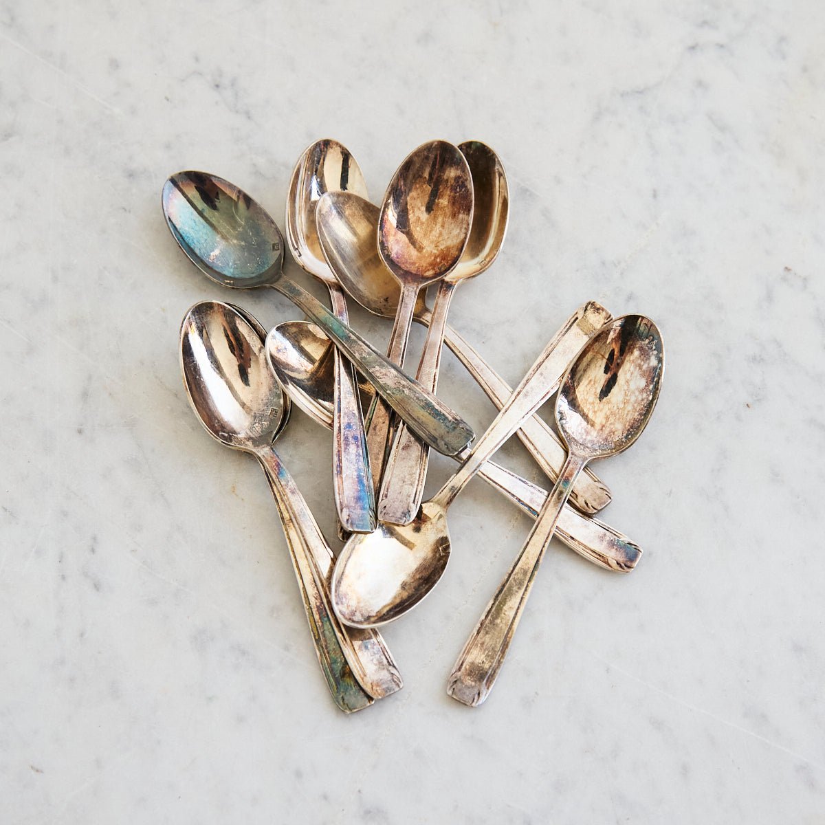 Art Deco Demitasse Spoon Set of 10 - elsie green - the french kitchen