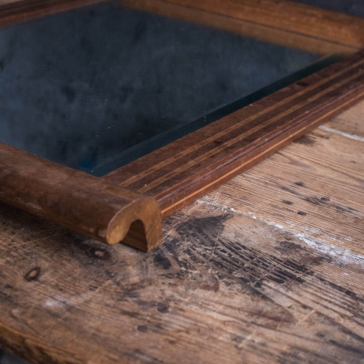 Art Deco Mirrored Tray - elsie green - decor