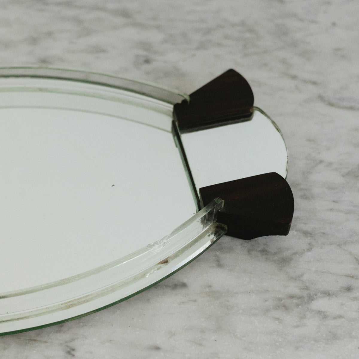 Art Deco Mirrored Tray - elsie green - decor