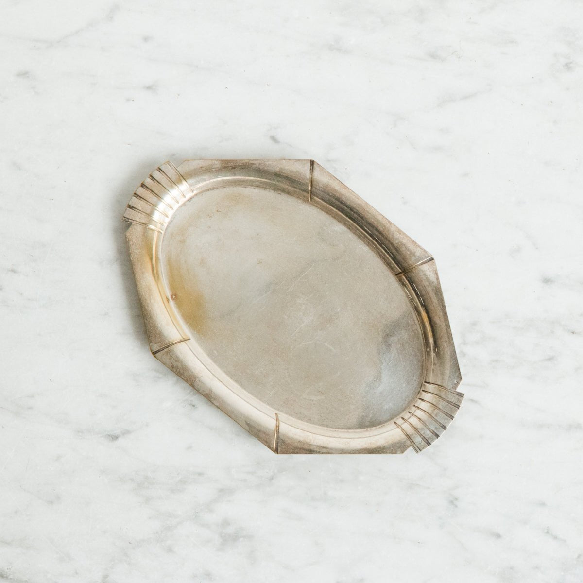 Art Deco Silver Tip Tray - elsie green - The French Kitchen