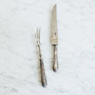 Art Nouveau Carving Set With Paris Stamp - elsie green - The French Kitchen