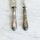 Art Nouveau Carving Set With Paris Stamp - elsie green - The French Kitchen