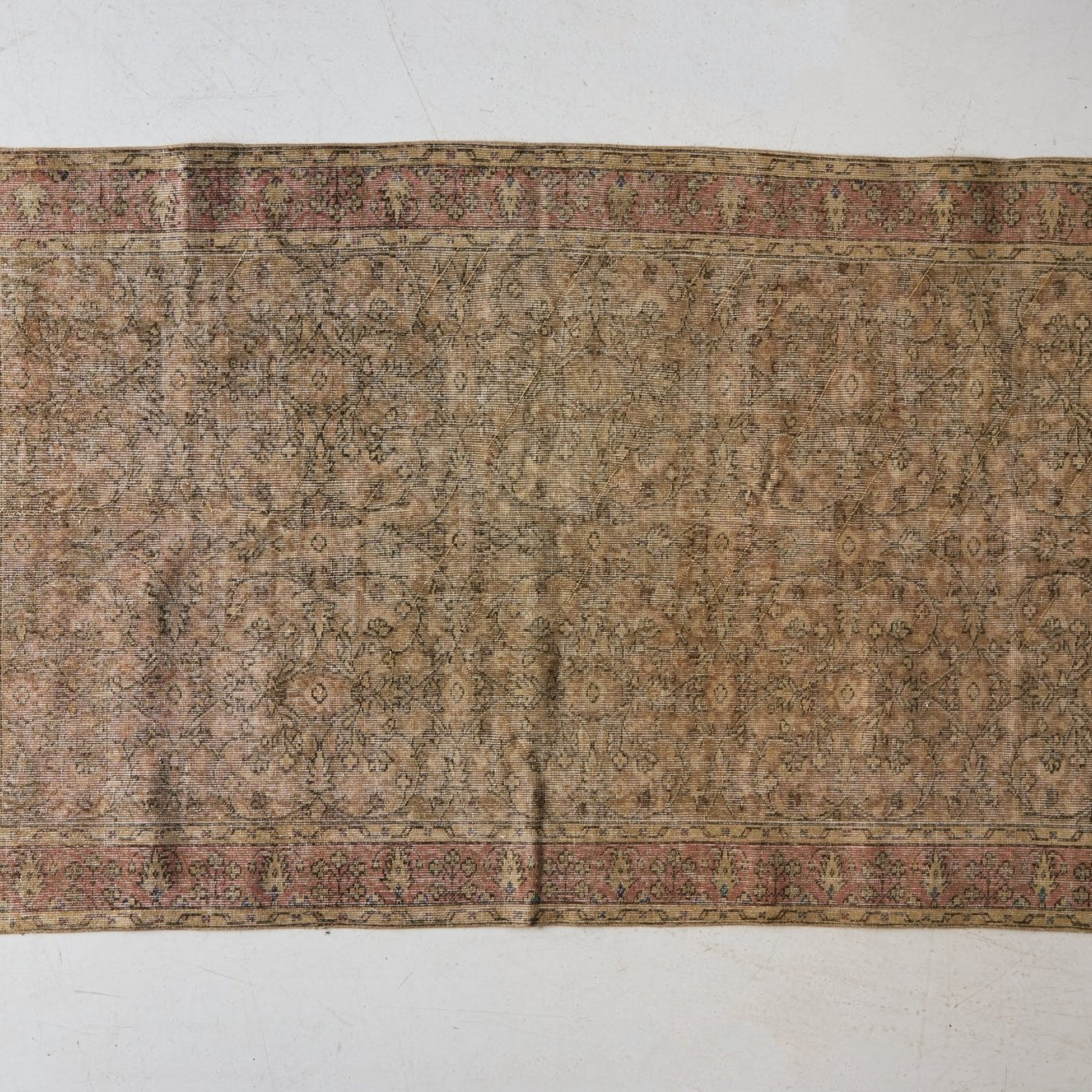Aurillac Vintage Rug | 5' 2" x 8'9" - elsie green - textiles