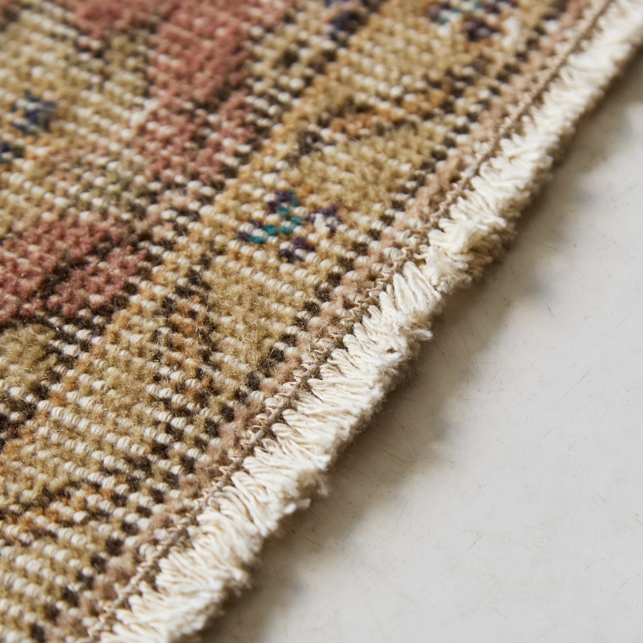 Aurillac Vintage Rug | 5' 2" x 8'9" - elsie green - textiles