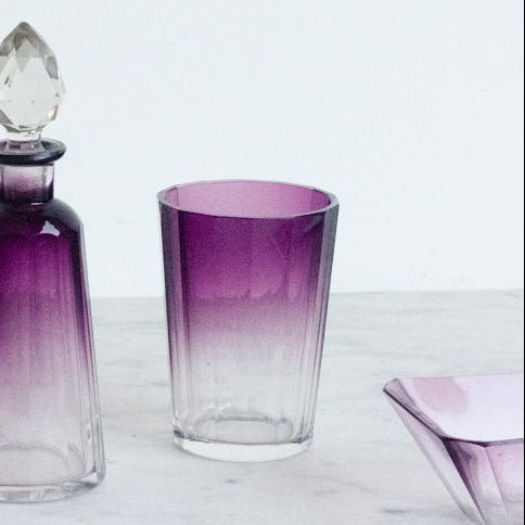 Baccarat Crystal Vanity Pieces - elsie green - decor