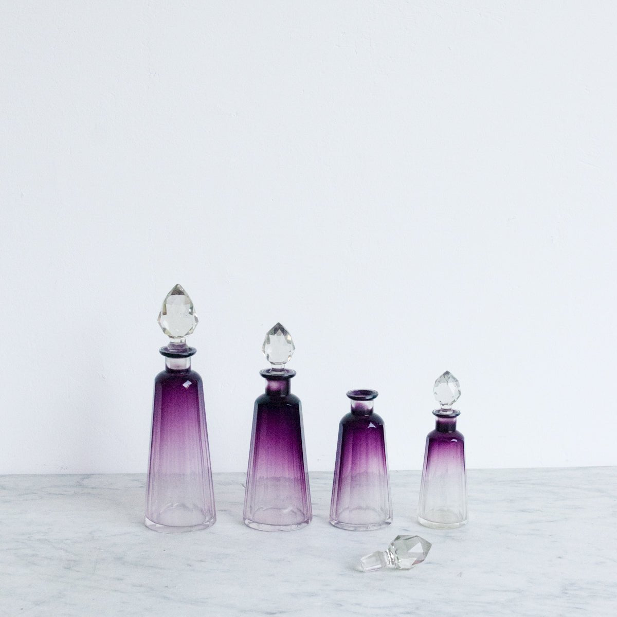 Baccarat Crystal Vanity Pieces - elsie green - decor