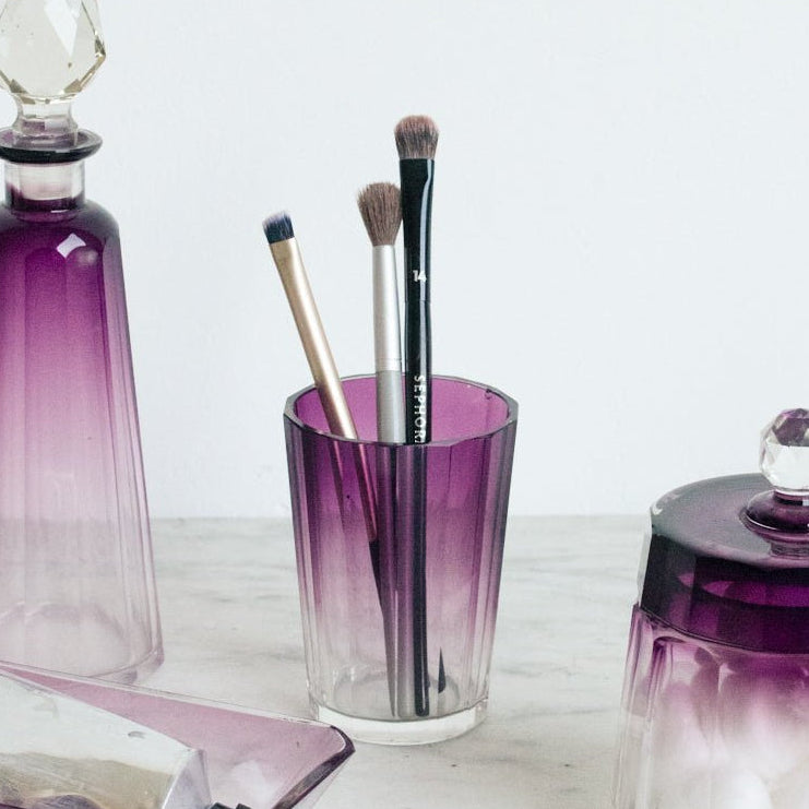 Baccarat Crystal Vanity Pieces - elsie green - decor