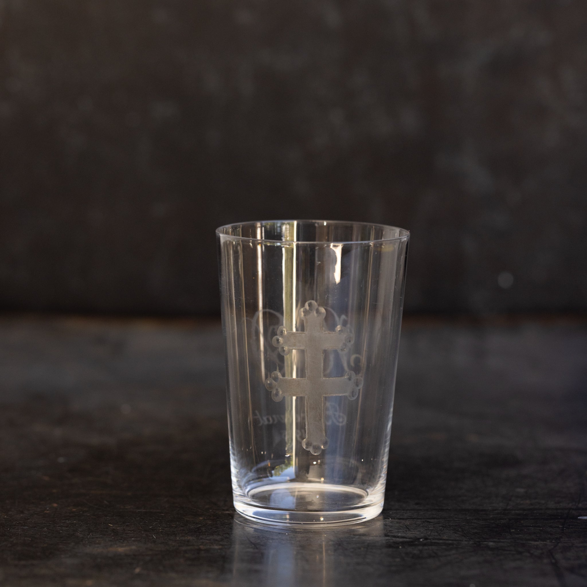 Baccarat Engraved Tumbler | 1915 - elsie green - The French Kitchen