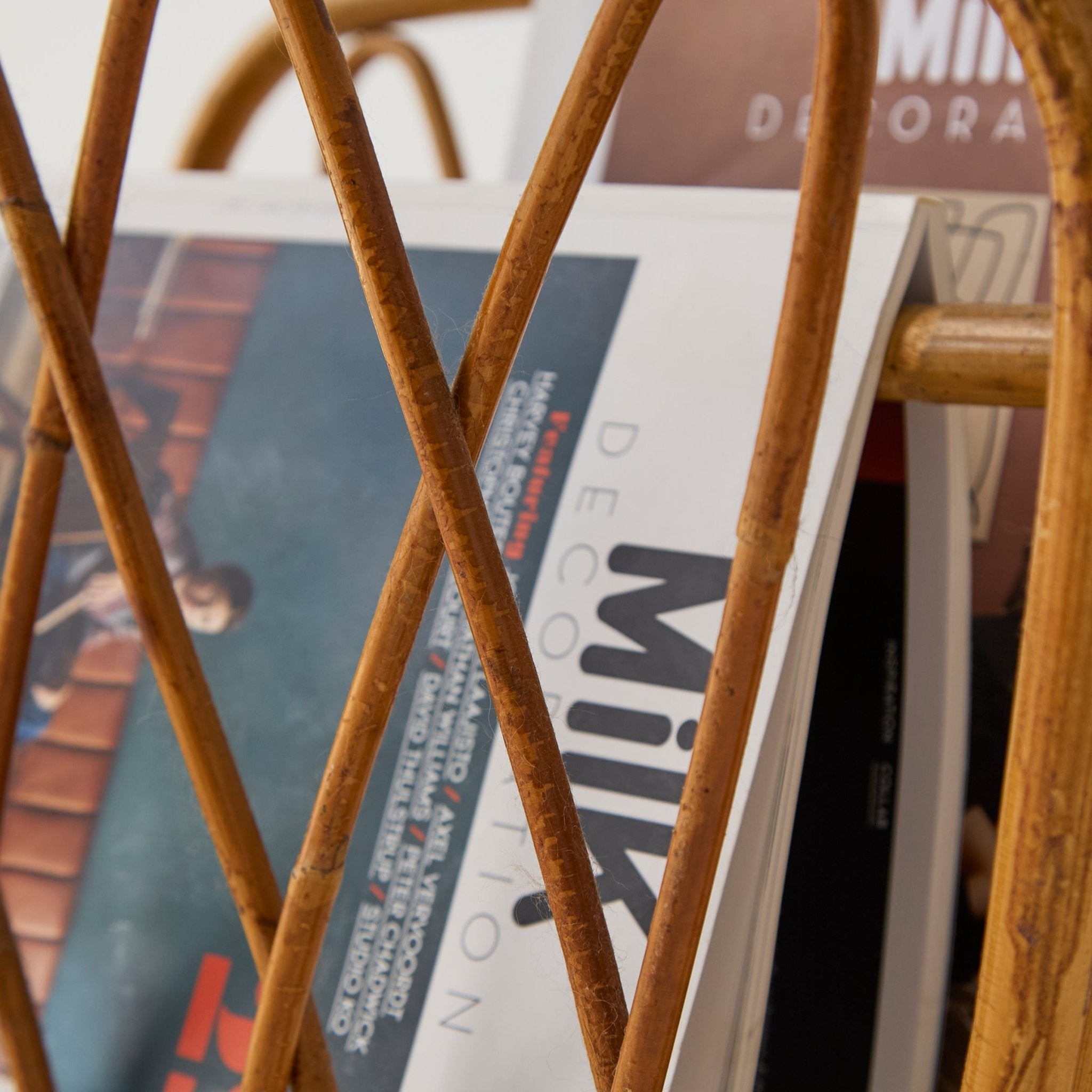 Bamboo Magazine Stand - elsie green - decor