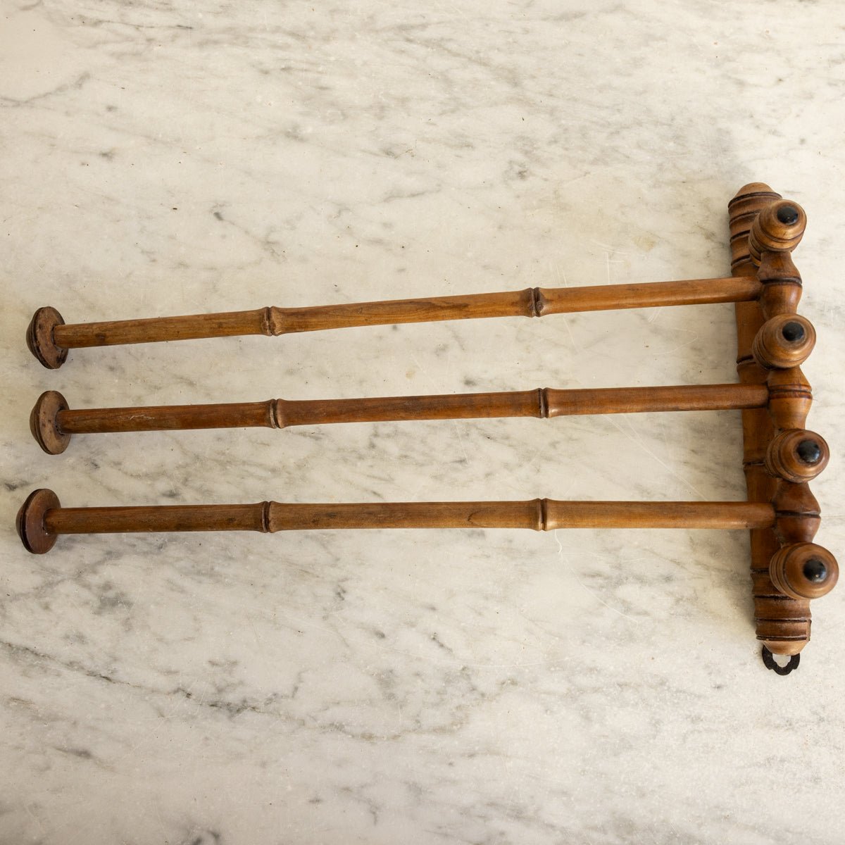 Bamboo Towel Rack - elsie green - decor