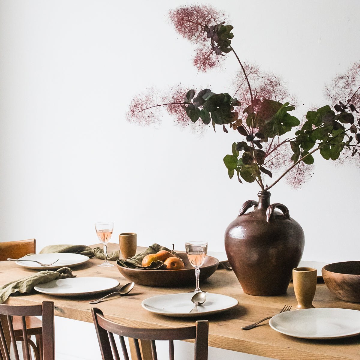 Barn - to - Table Reclaimed Oak Farm Table - elsie green - reclaimed wood furniture