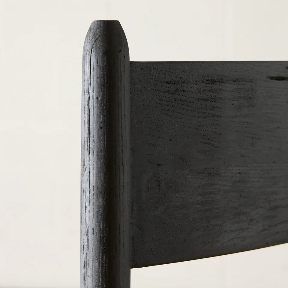 Beam Reclaimed Oak Counter Stool - elsie green - reclaimed wood furniture