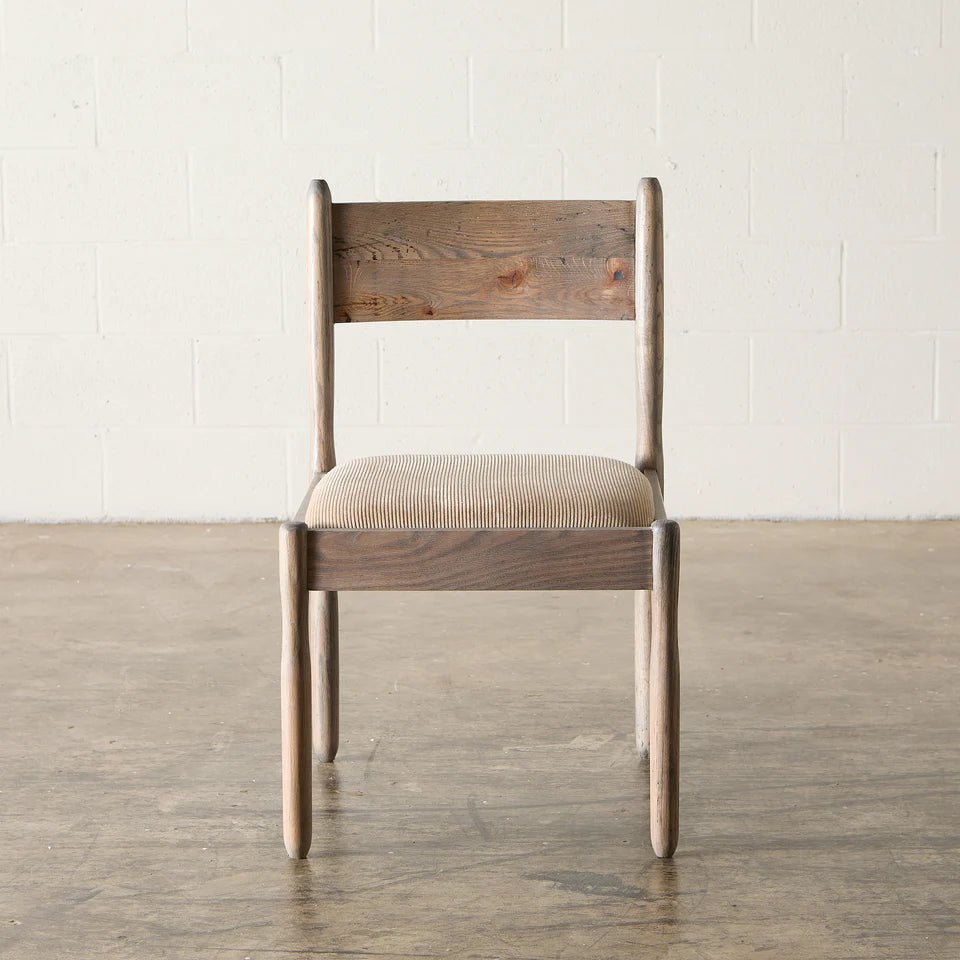 Beam Reclaimed Oak Dining Chair - elsie green - reclaimed wood furniture
