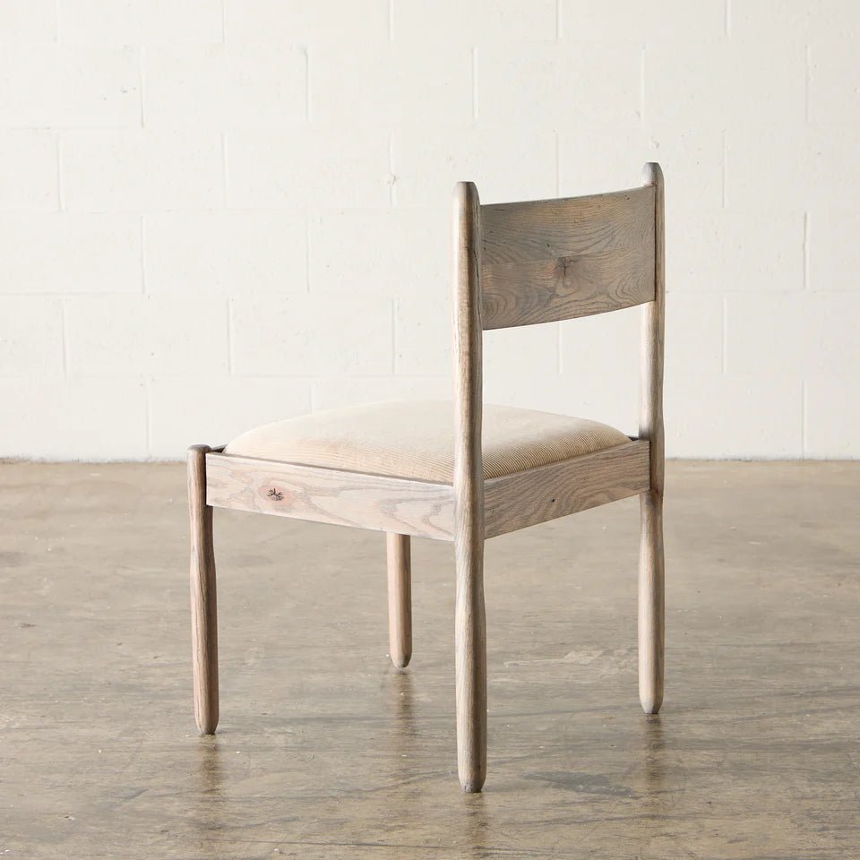 Beam Reclaimed Oak Dining Chair - elsie green - reclaimed wood furniture