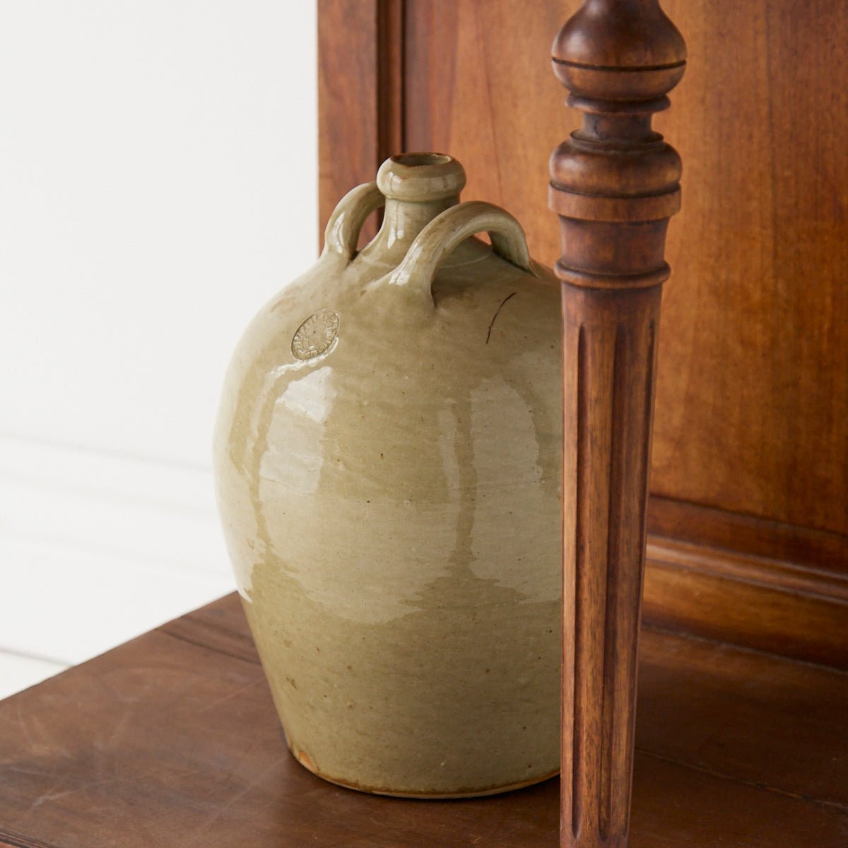 Bedside Table with Tambor Door - elsie green - furniture