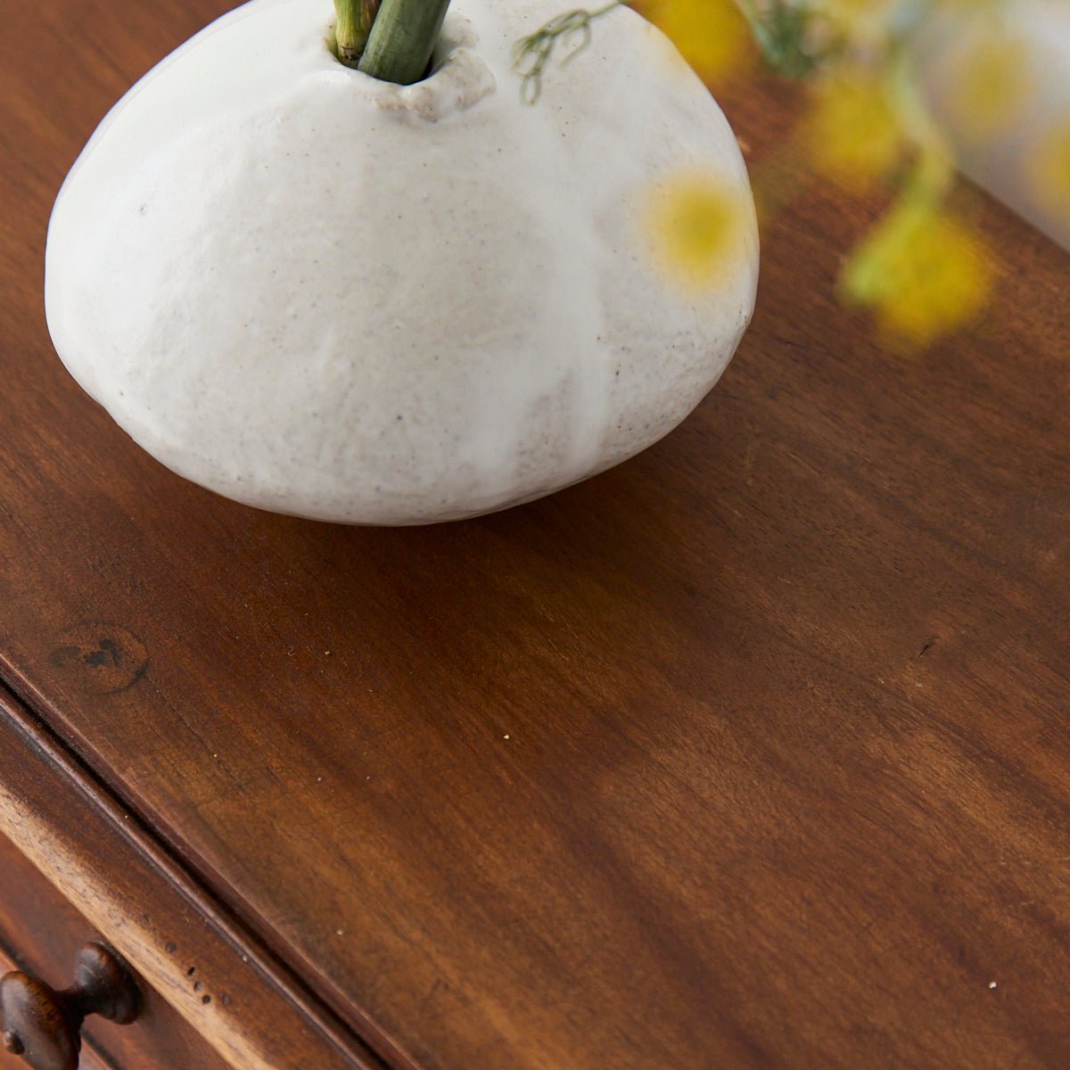Bedside Table with Tambor Door - elsie green - furniture