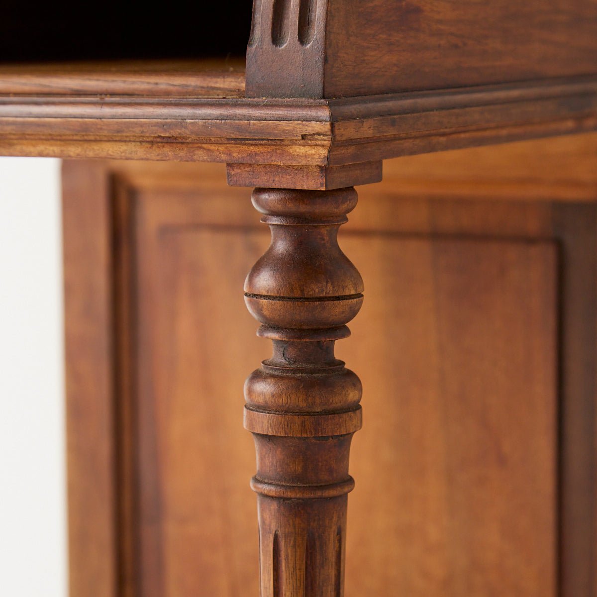 Bedside Table with Tambor Door - elsie green - furniture