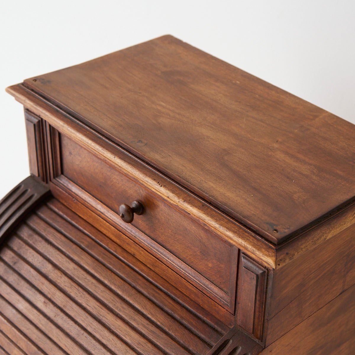 Bedside Table with Tambor Door - elsie green - furniture