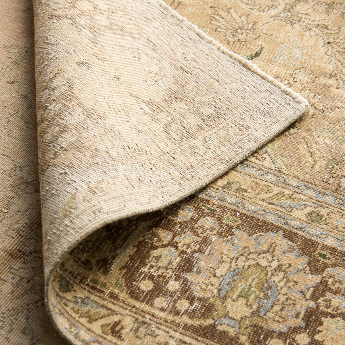 Benouville Vintage Rug | 9'9" x 12'10" - elsie green - textiles