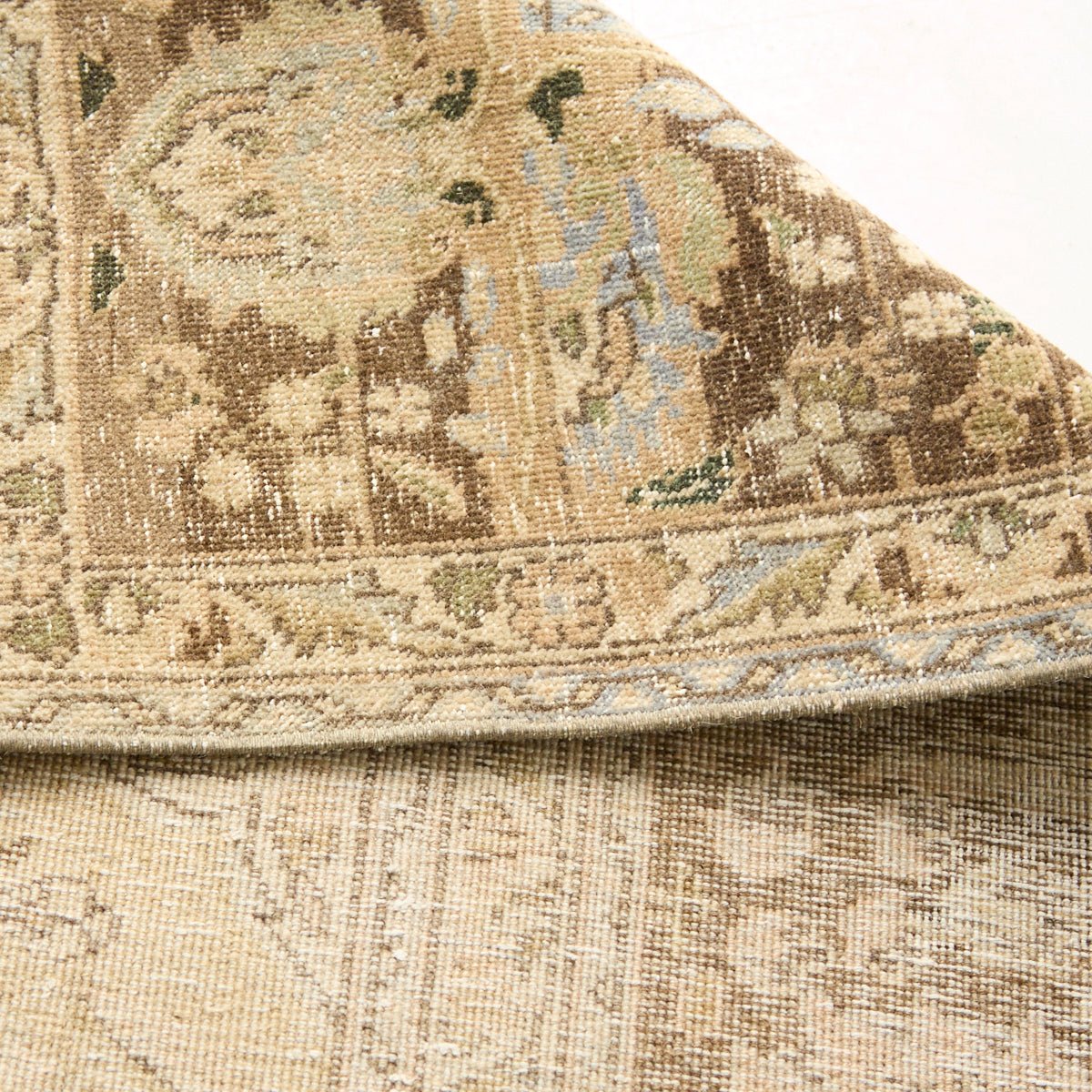 Benouville Vintage Rug | 9'9" x 12'10" - elsie green - textiles