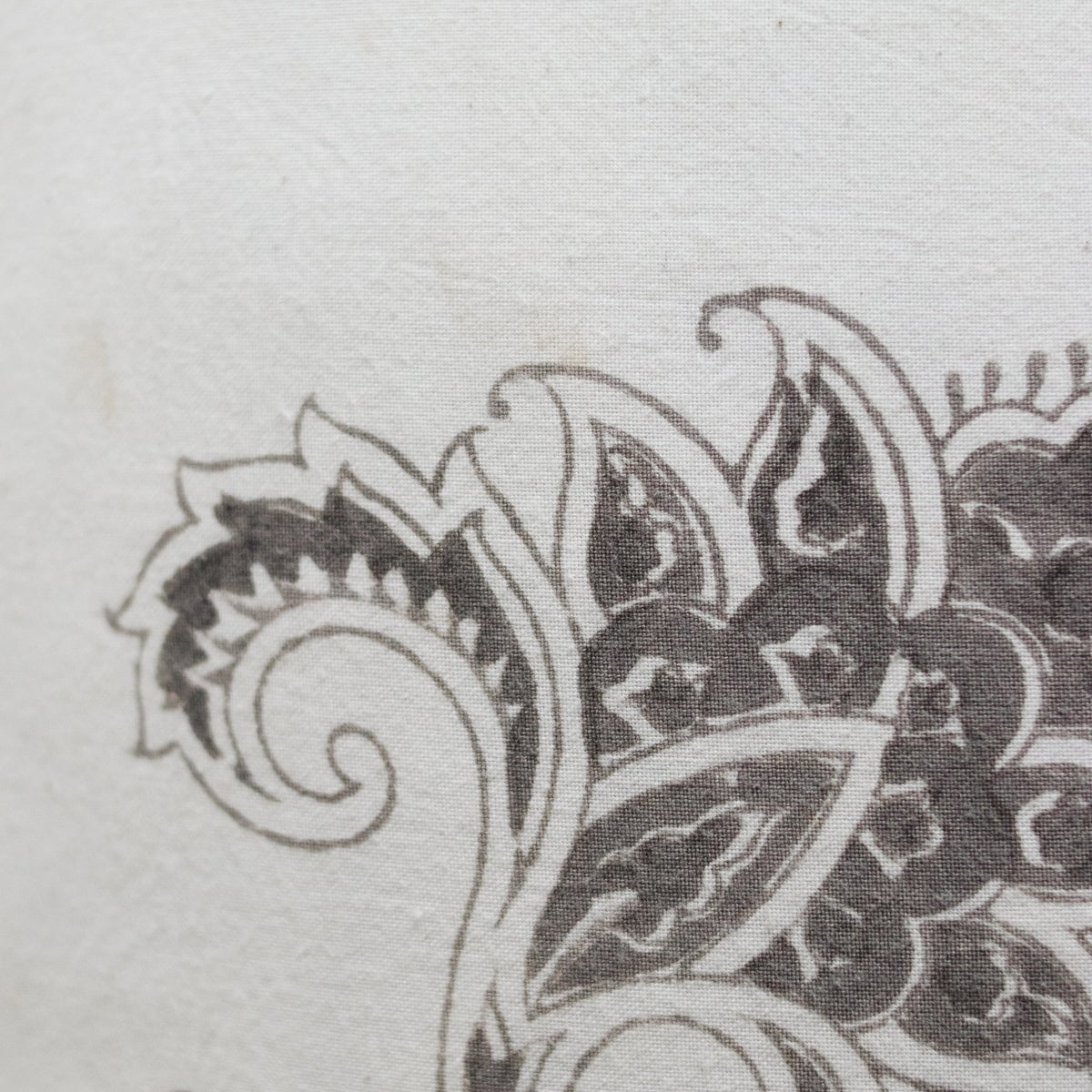 Block Print Petite Lumbar with Brass Zipper | Paris - elsie green - Textiles