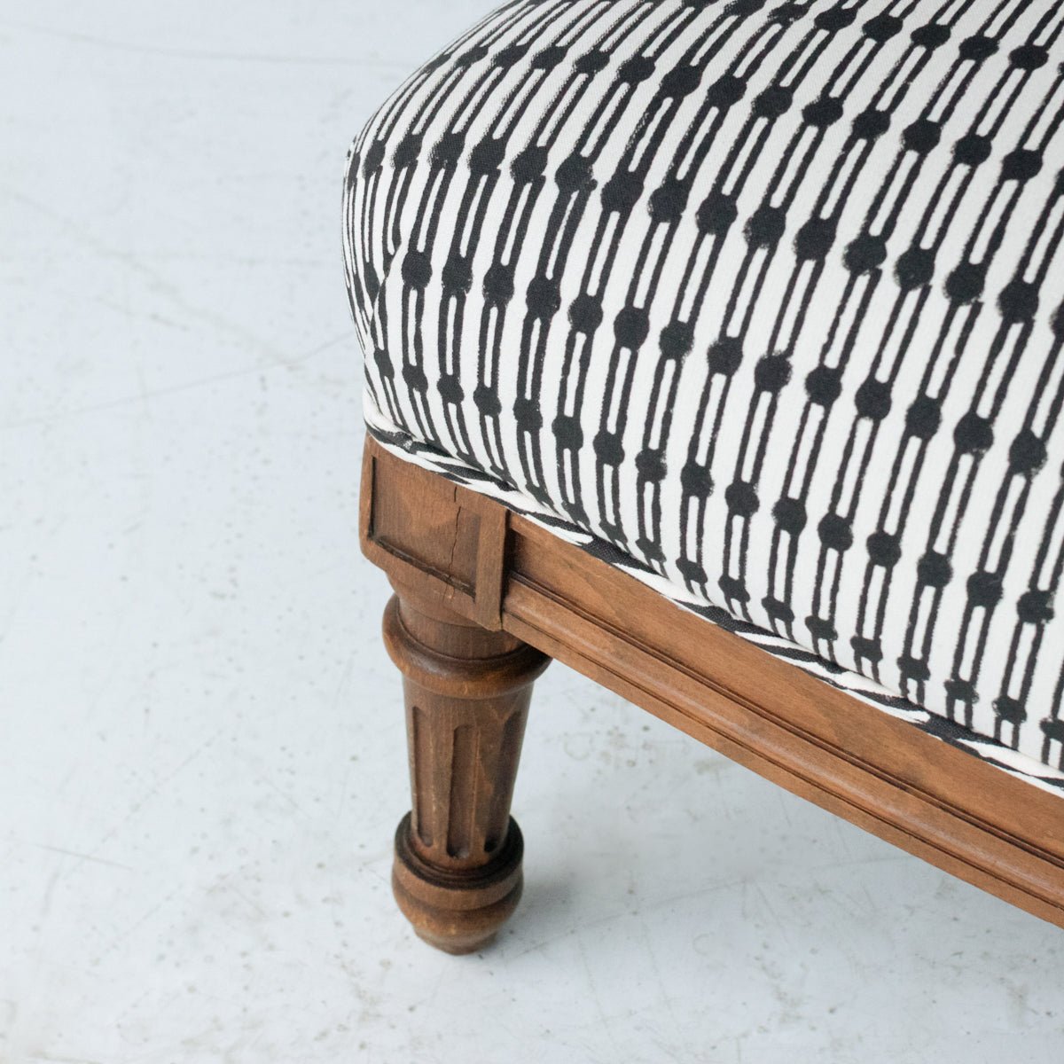 Block Print Reclining Arm Chair | Erica Tanov Jacobsen - elsie green - Furniture