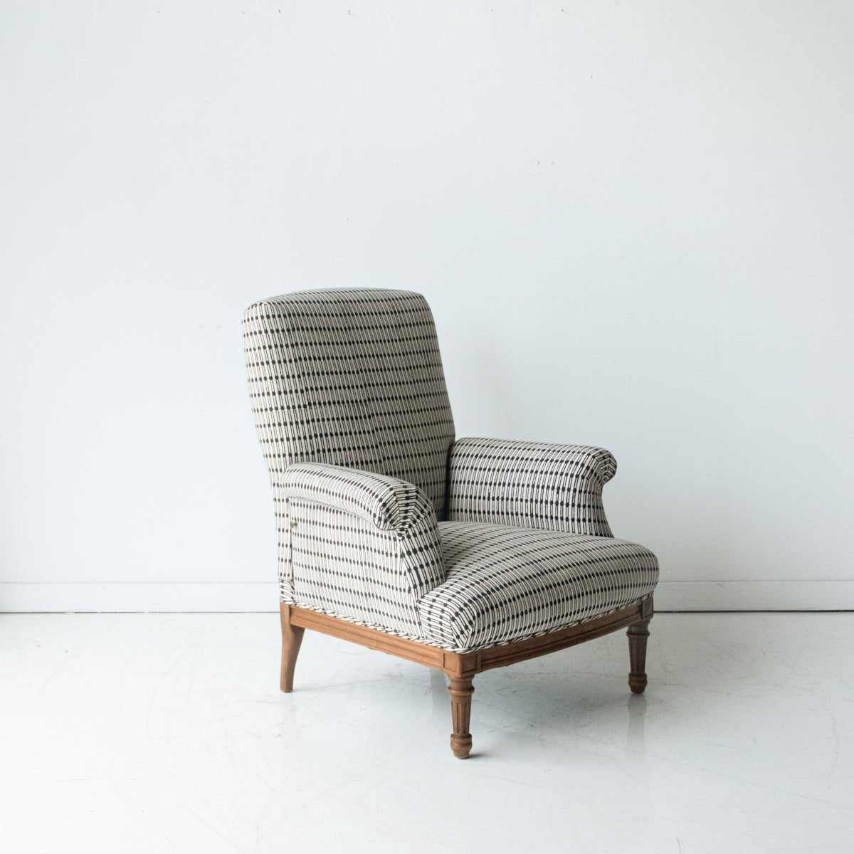 Block Print Reclining Arm Chair | Erica Tanov Jacobsen - elsie green - Furniture