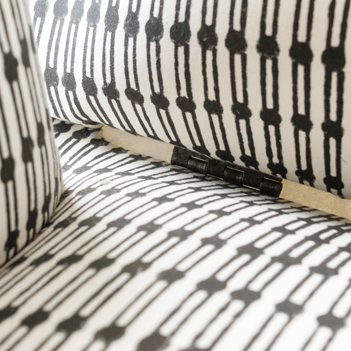 Block Print Reclining Arm Chair | Erica Tanov Jacobsen - elsie green - Furniture