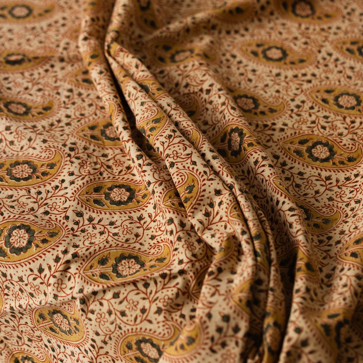Block Print Tablecloth - elsie green - textiles