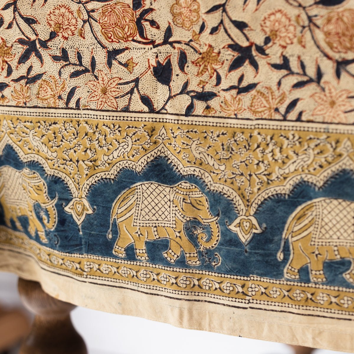 Block Print Tablecloth - elsie green - textiles
