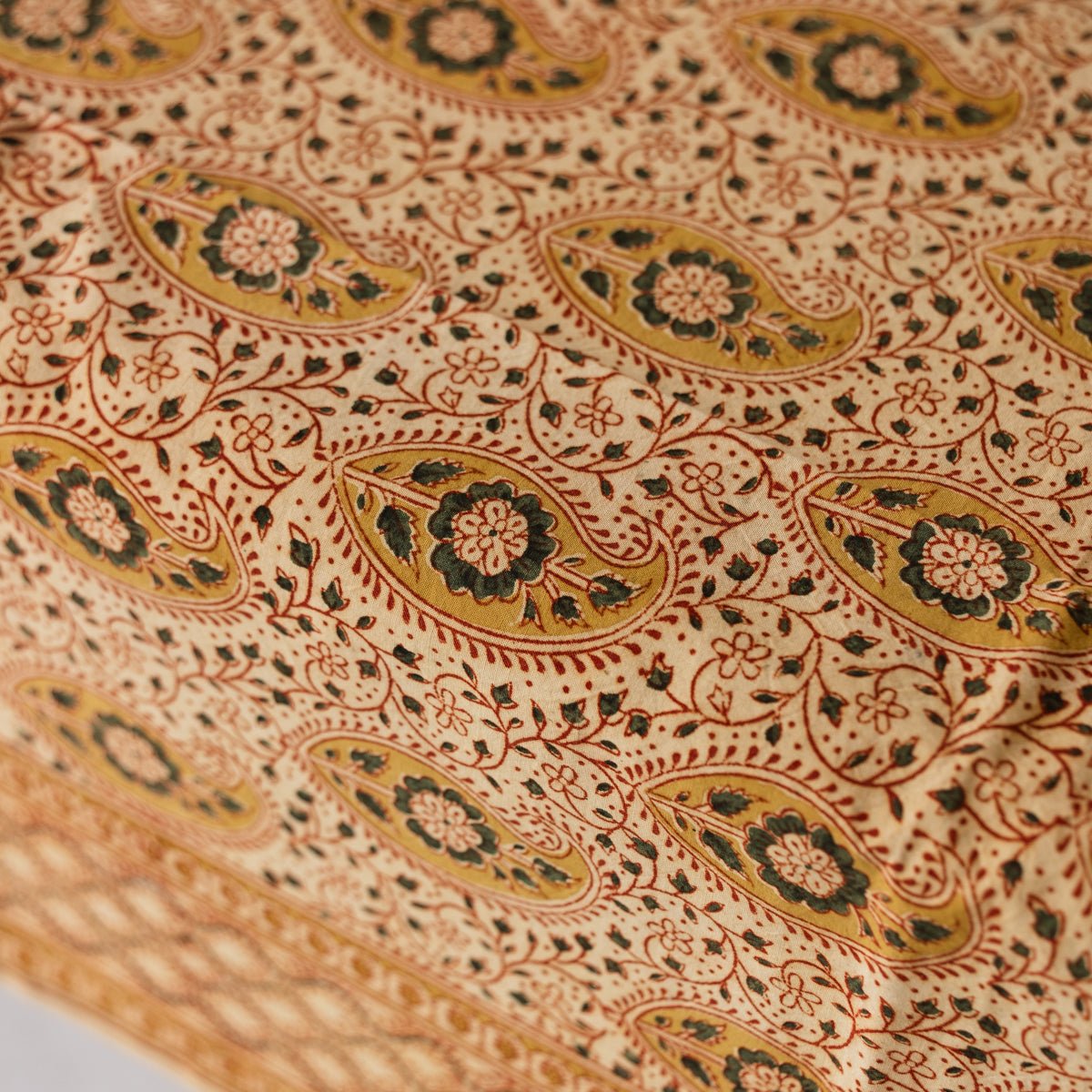 Block Print Tablecloth - elsie green - textiles