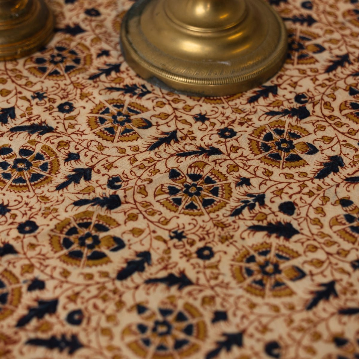 Block Print Tablecloth - elsie green - textiles