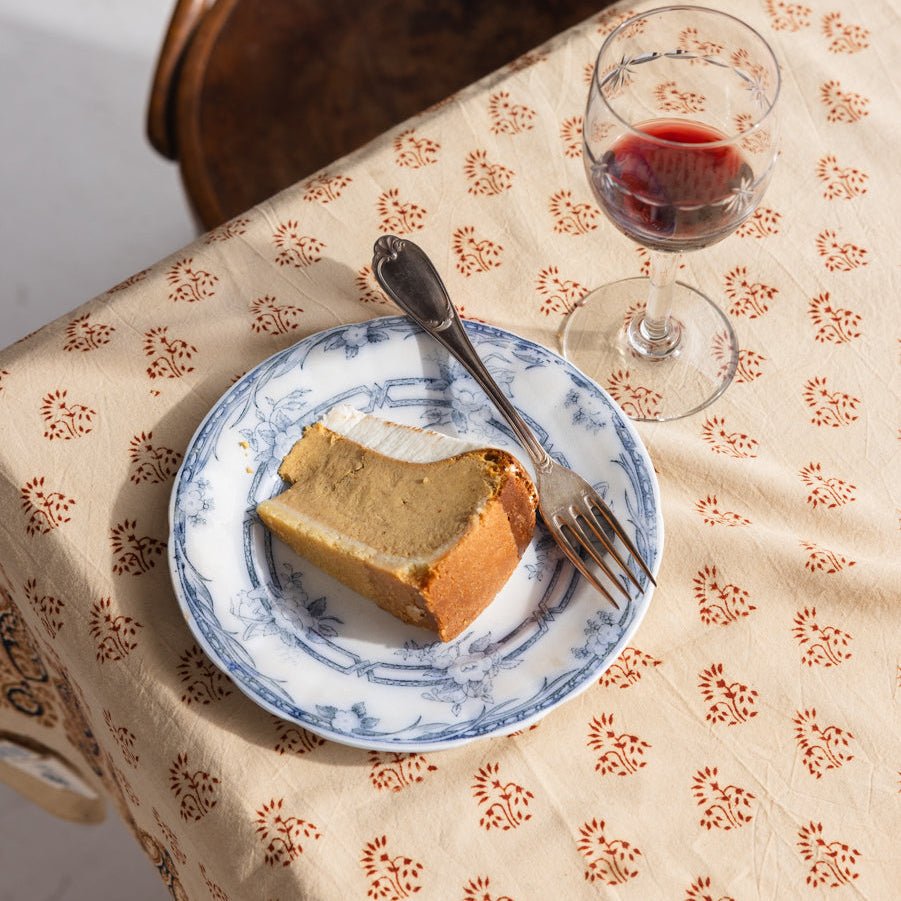 Block Print Tablecloth - elsie green - textiles