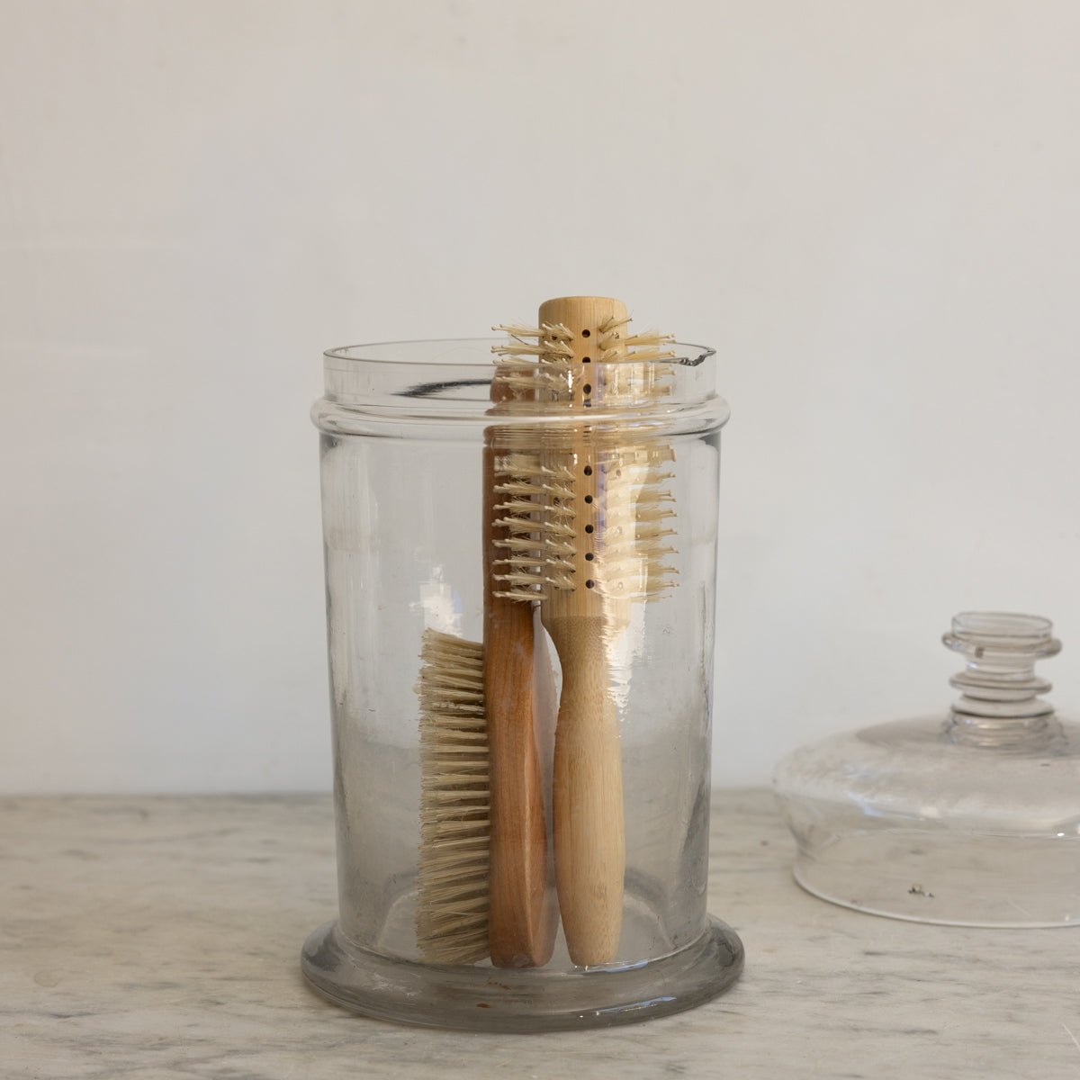 Blown Glass Candy Jar - elsie green - decor