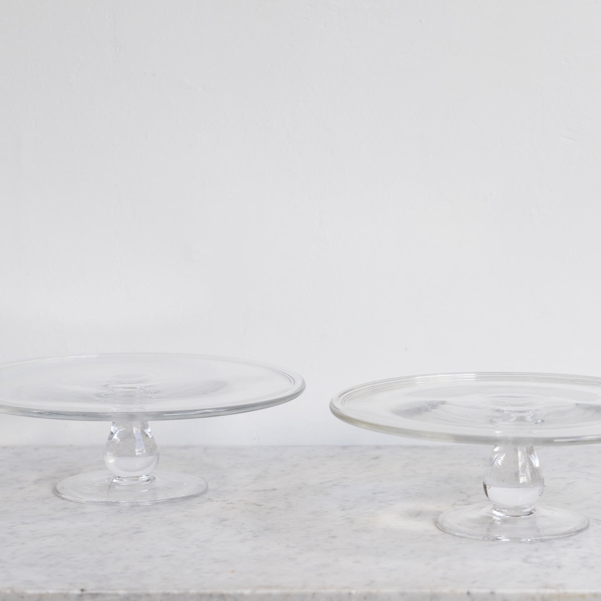 Blown Glass Pedestal - elsie green - the french kitchen
