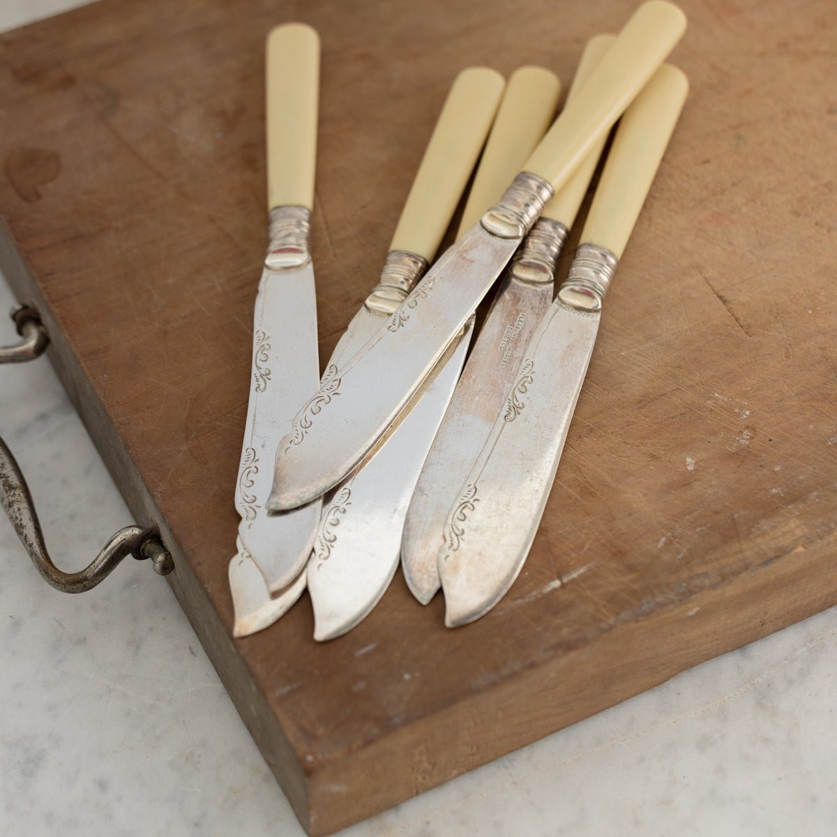 Bone & Sterling Spreader Set of 6 - elsie green - the french kitchen