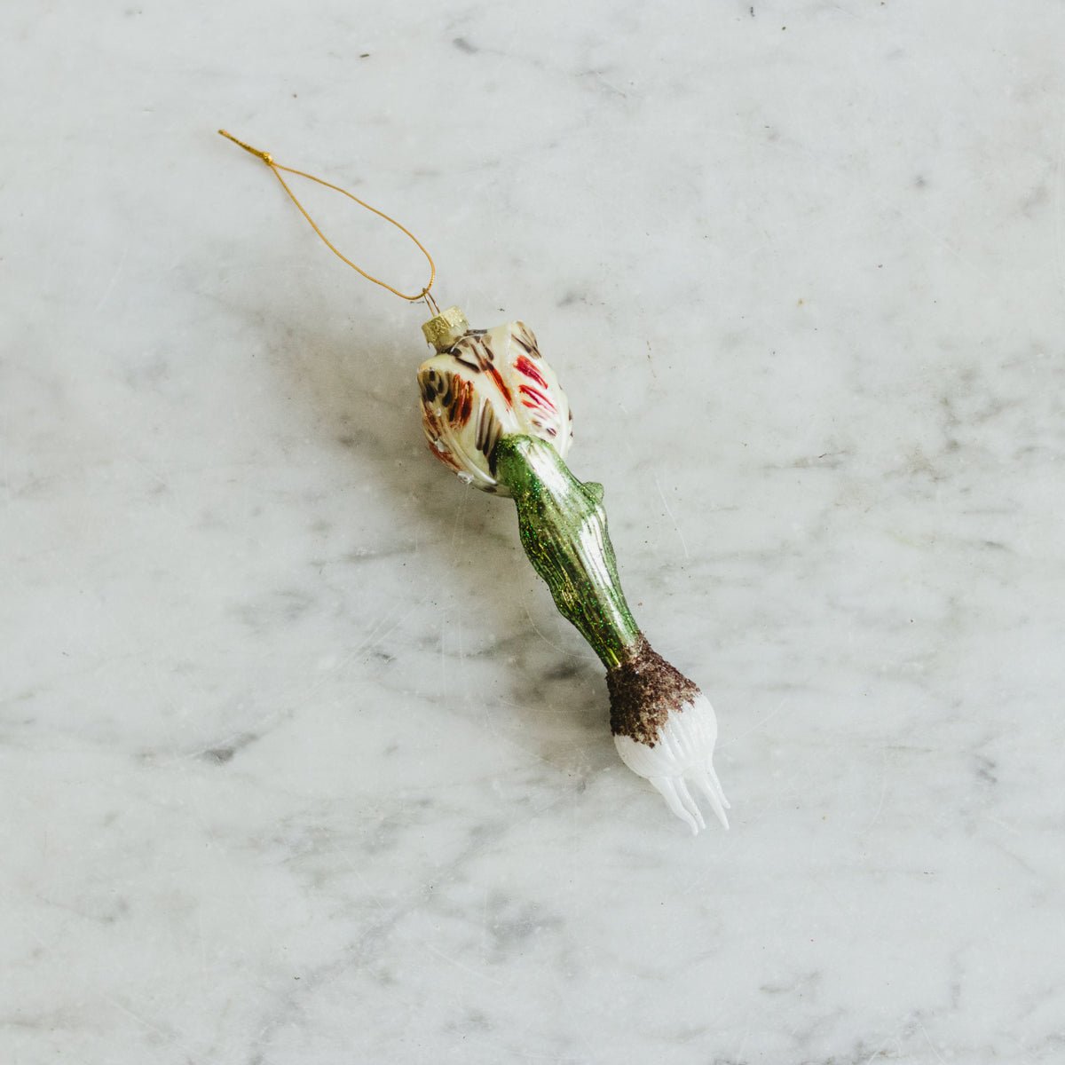 Botanical Tulip Ornament - elsie green - decor