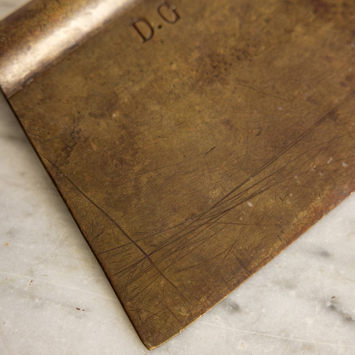 Brass Bench Scraper - elsie green - the french kitchen