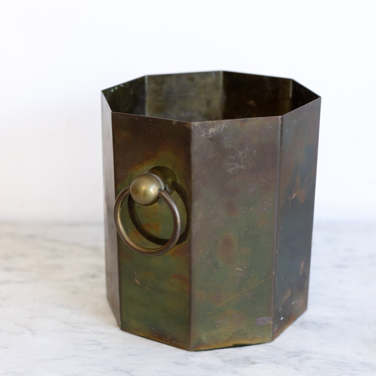 Brass Cachepot - elsie green - decor