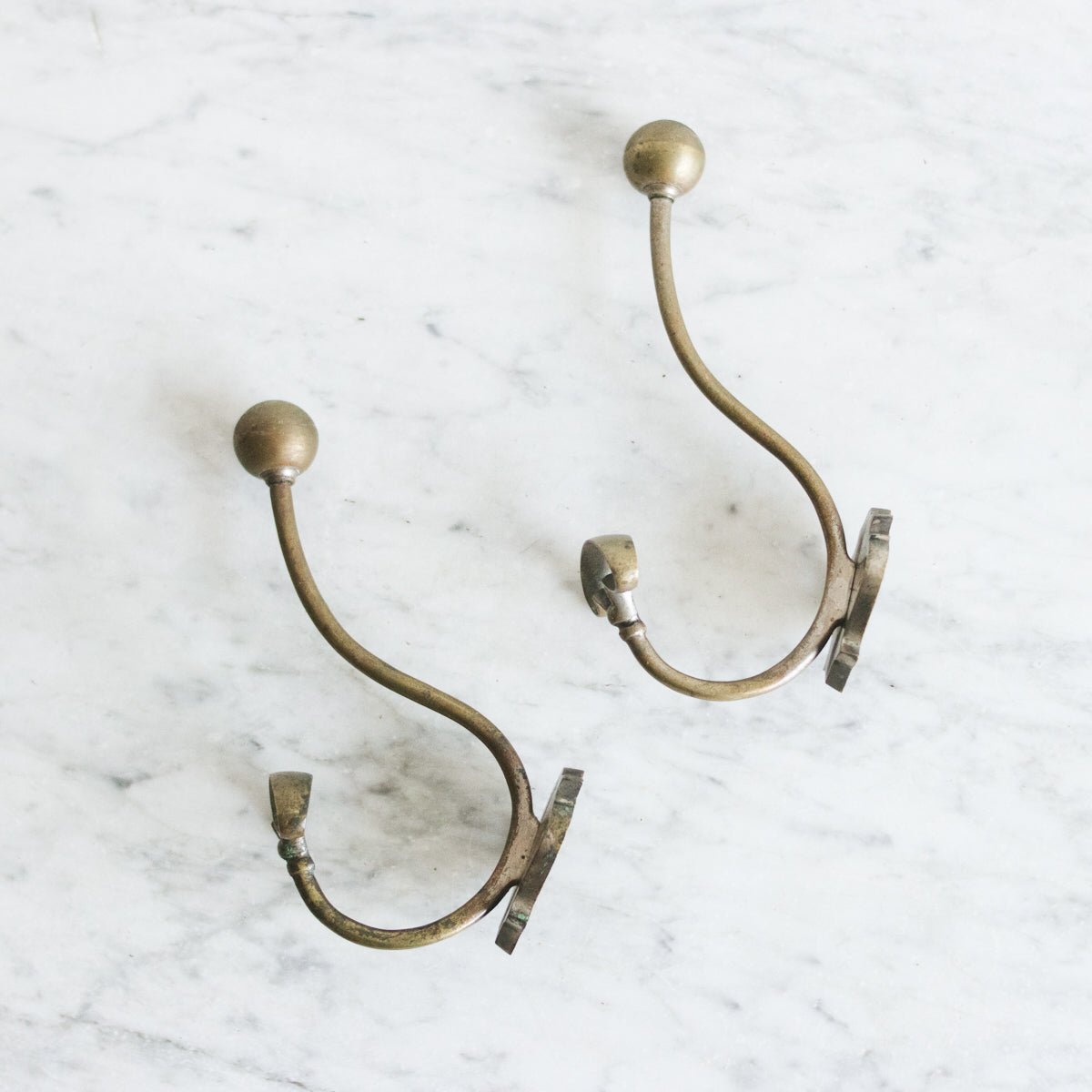 Brass Coat Hook - elsie green - decor