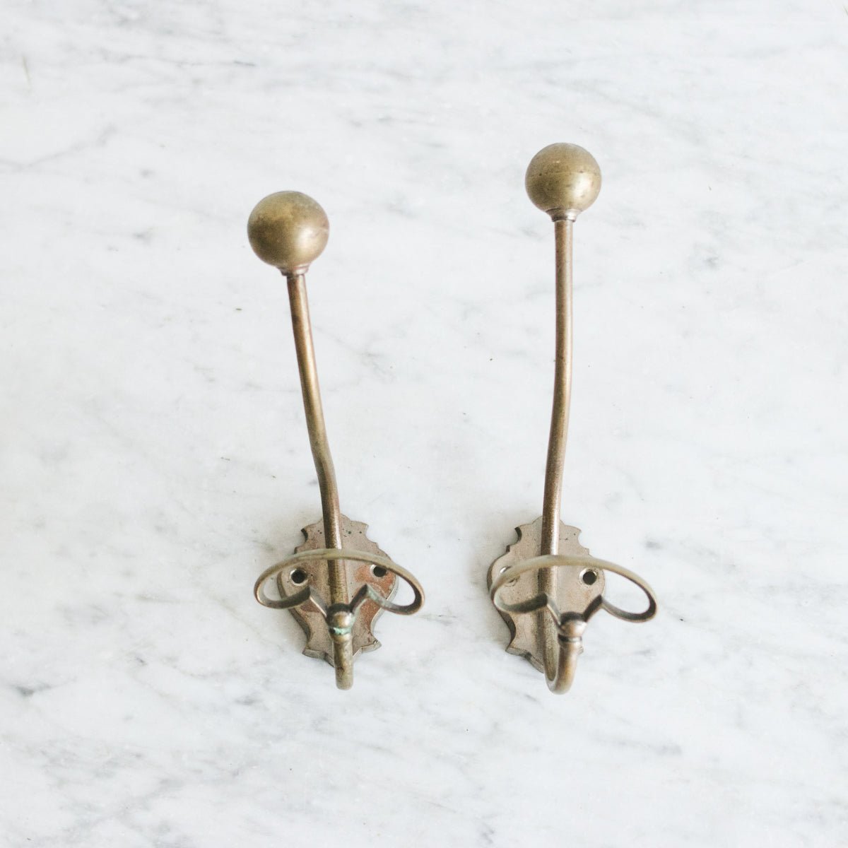 Brass Coat Hook - elsie green - decor