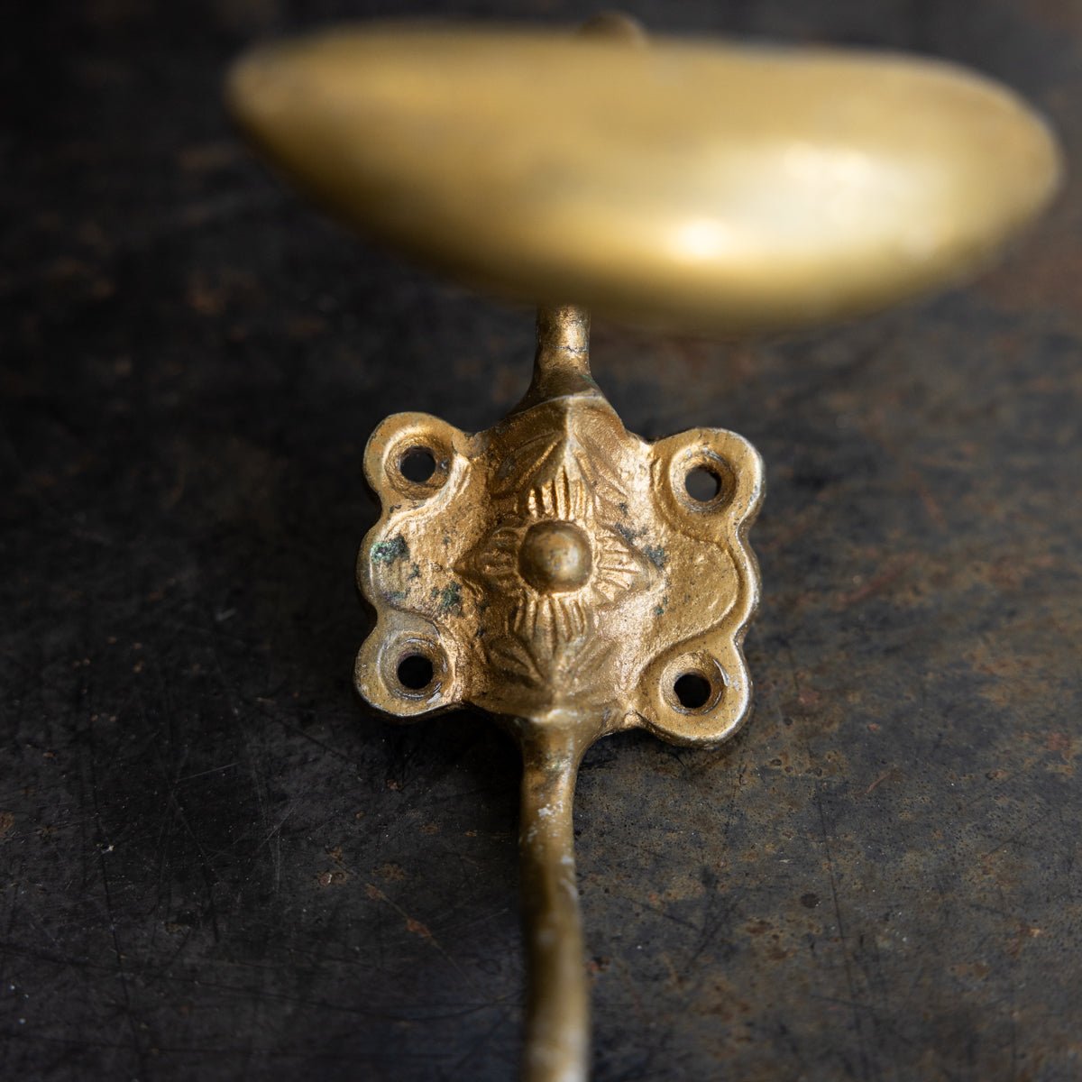 Brass Coat Hook - elsie green - decor