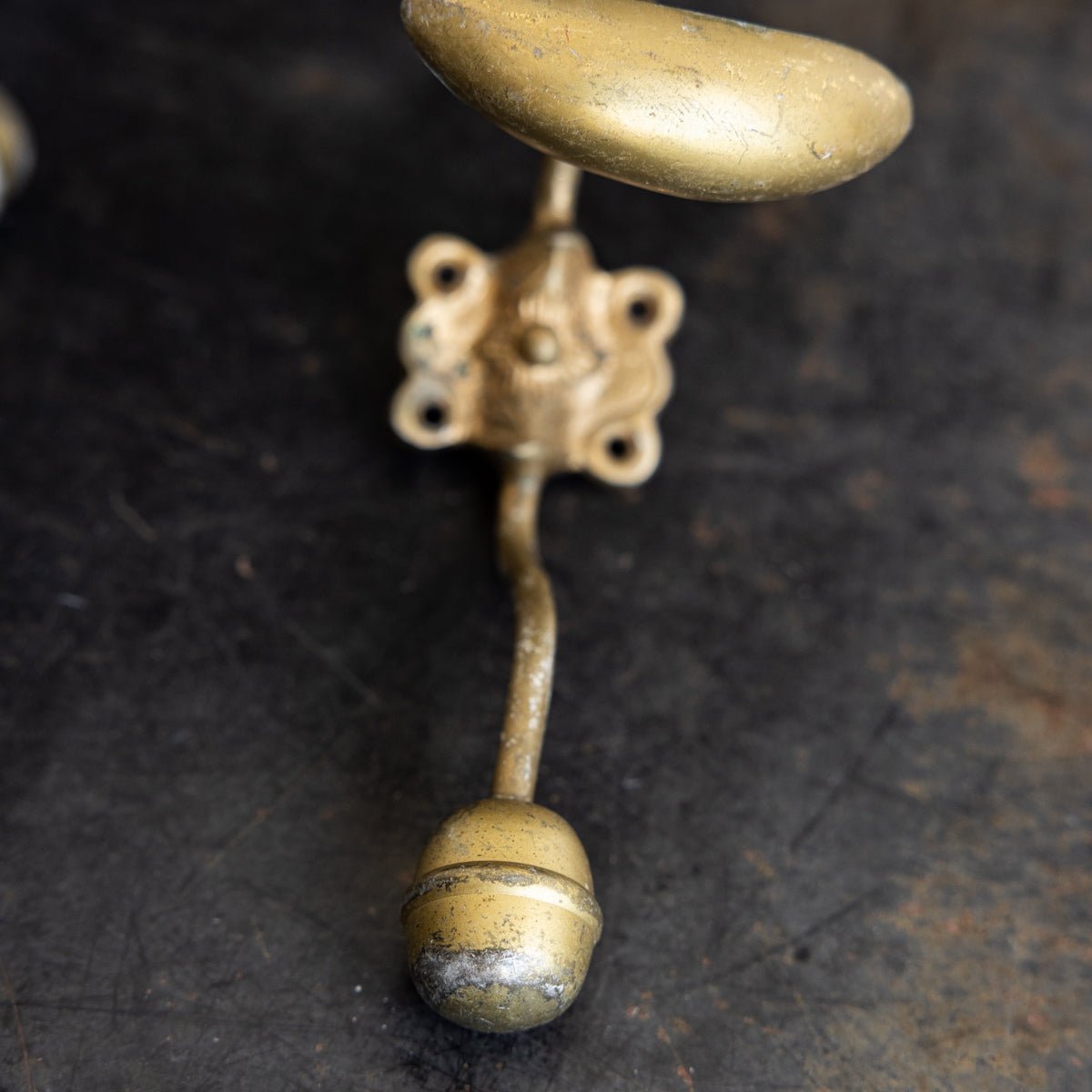 Brass Coat Hook - elsie green - decor