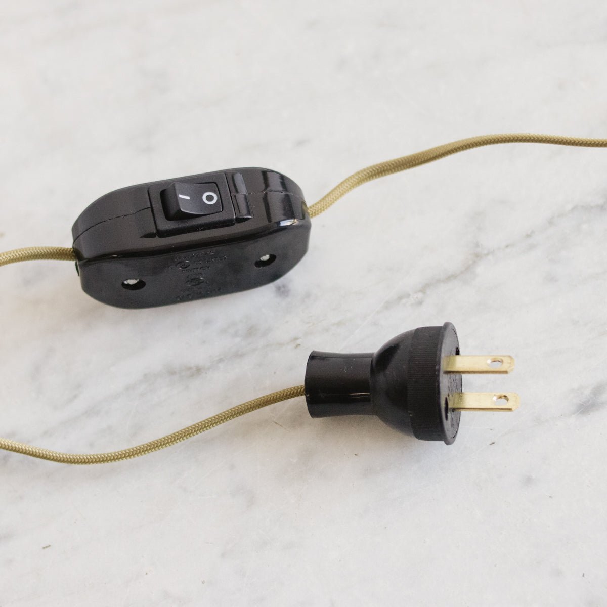 Brass Column Lamp - elsie green - decor