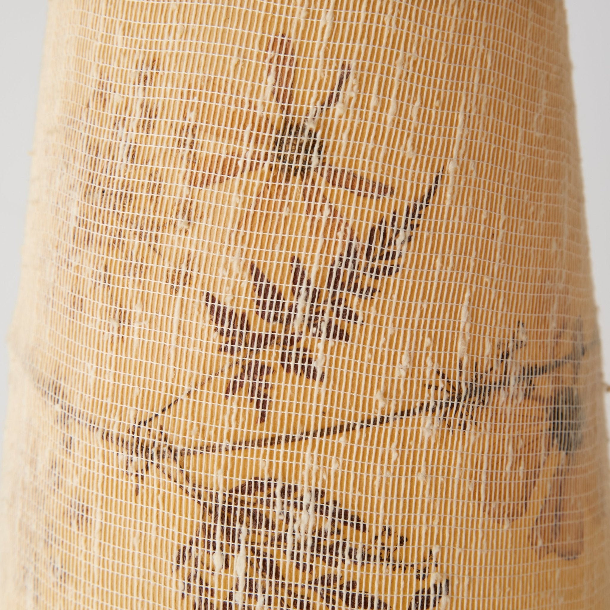 Brass Floor Lamp with Botanical Shade - elsie green - decor