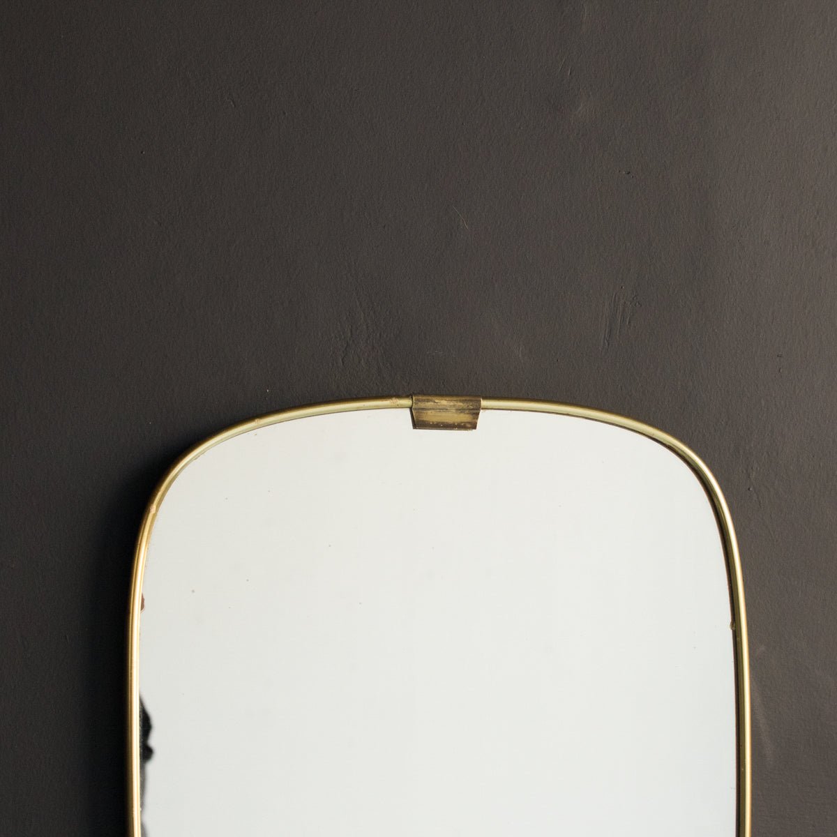 Brass Frame Mid - century Mirror - elsie green - decor